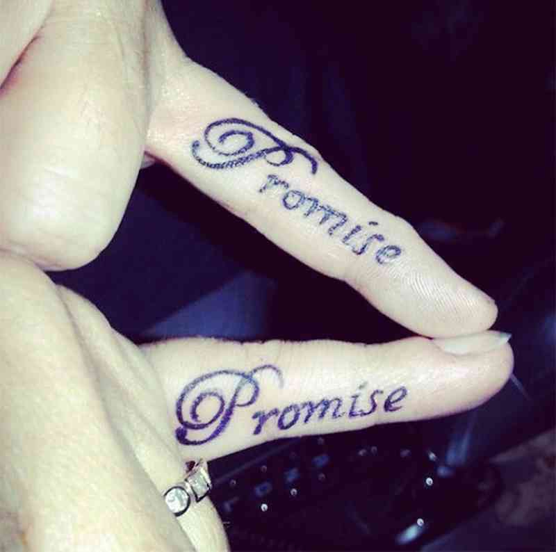 Pinky promise by Mr Preston Tattoo  Tattoogridnet