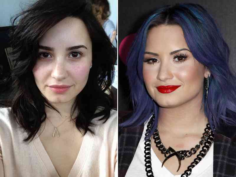 Demi Lovato Without Makeup