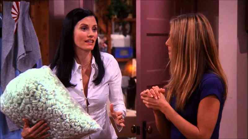 Monica a Chandler datovania v reálnom živote
