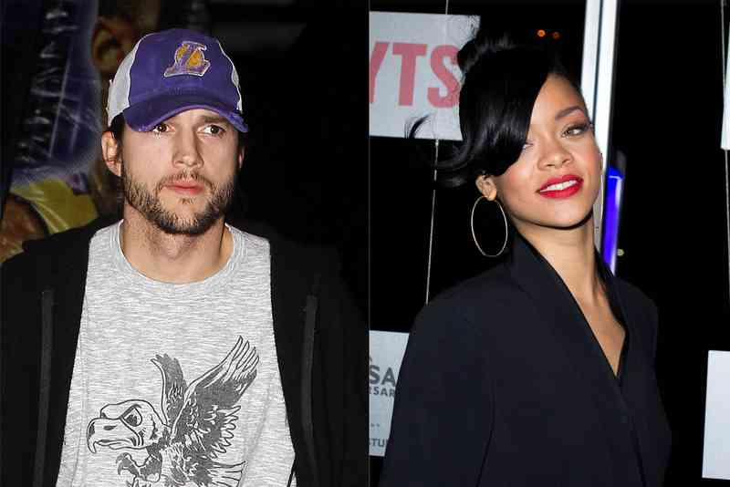 Ashton Kutcher dating Rihanna