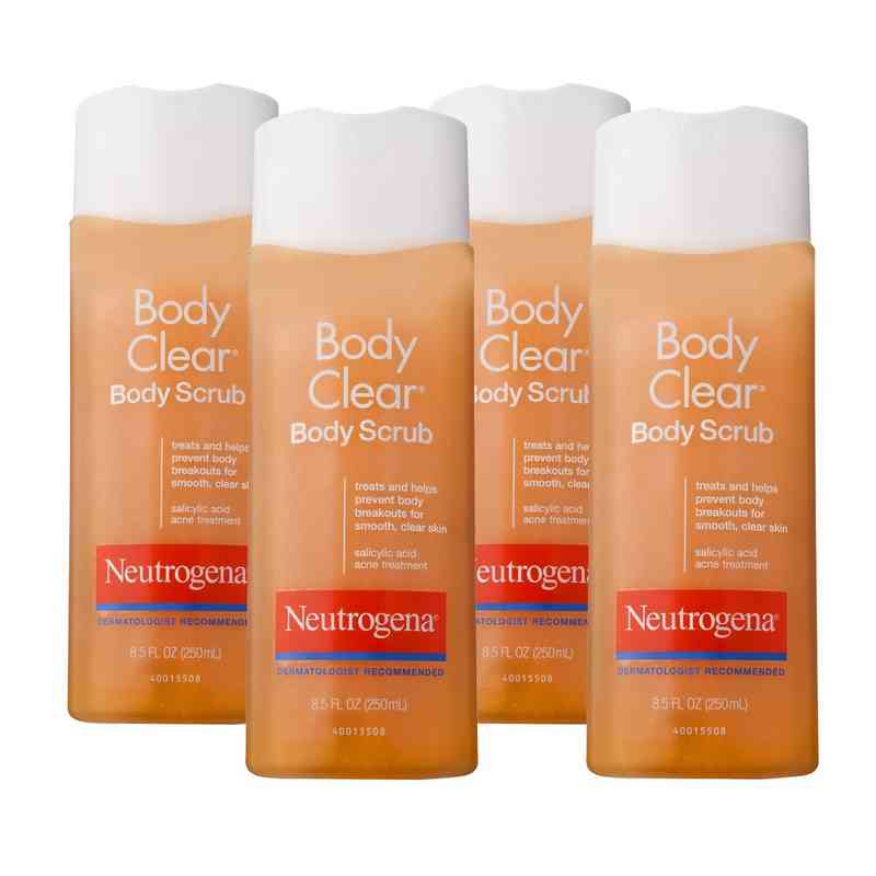 Clear body. Neutrogena скраб для тела.